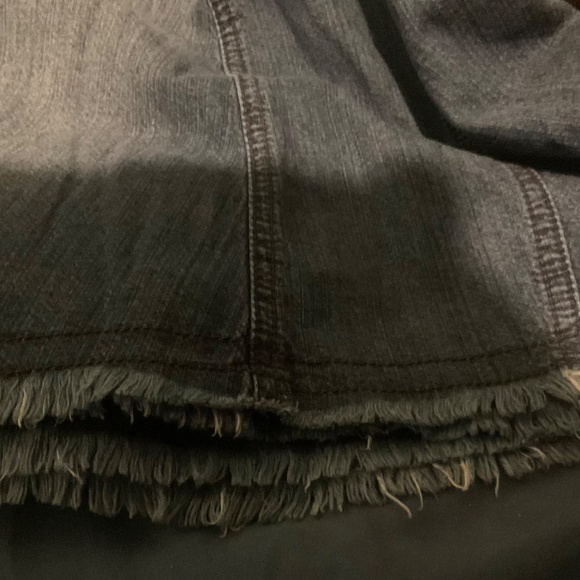 GEORGE COLLECTION  Long  Blue Jean skirt size 34 waist   Vintage - Picture 16 of 16